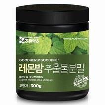 굿허브 레몬밤 추출분말 300g, 단품, 단품