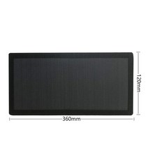 쿨러팬 냉각팬 마그네틱 프레임 먼지 필터 PC 컴퓨터 케이스 냉각 팬 전원 공급 장치에 대한 구멍이 있는 방진 메쉬 커버 네트 가드