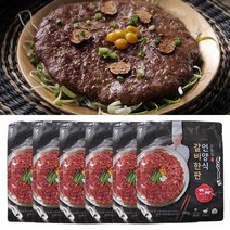 구본길 대가 언양식 갈비한판 불고기 떡갈비 양념 개별포장, 1세트(6팩)