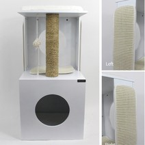 고양이 나무위의 캣타워 놀이터 화장실 베란다캣타워, 1개