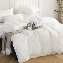 네모라인 구름이불솜(한파용/사계절용)+렌징(텐셀) 모달이불커버 S/Q, 싱글(사계절용), 네츄럴화이트