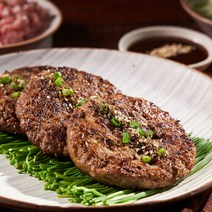 전주 한옥마을 맛집 하영이네 오색 떡갈비 120gX30팩세트 (순한맛매운맛비트카레새싹보리언양식 소불고기), 02_매운맛 떡갈비 120gX30팩