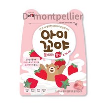아이꼬야 불가리스 요거트 과자 17 g, 20억 유산균 딸기, 17g, 24개