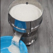 진동 밀가루 선별기 한약 분말 자동 기계 진동체 채반 스테인리스 곡물, 6. 2망 1캡(테두리 높이 15cm)