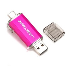 TYPE-C USB 플래시 드라이브 4 기가 바이트 8 16 32 64 pendrive 안드로이드 스마트 폰 금속 2.0 메모리 스, 05 Pink_05 64GB
