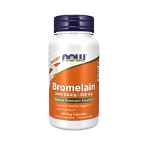 나우푸드 브로멜라인 효소 bromelain 60캡슐