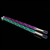 일본직구 드럼 스틱 드럼 스틱 5a 드럼 스틱 불타는 듯한 빛깔 13 색 그라디언트 벌, 5a - 40cm15.7인치, 은