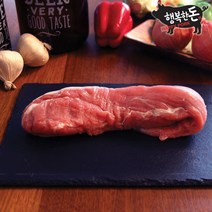행복한돈 국내산 냉장 돼지고기 500g 한돈인증 암퇘지 진공포장 당일발송, 1팩, 6-1 안심 덩어리 500g
