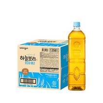 웅진 보리차 하늘보리 에코 1.5L 페트 6개 무라벨 액상차