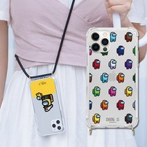 MM 어몽어스 범퍼 스트랩 케이스 휴대폰 핸드폰 커버 목걸이 줄 스트랩 폰스트랩 폰줄 커버 갤럭시 LG 아이폰
