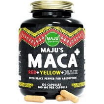 미국 직구 마주 슈퍼푸드 자연유래 Maca 60 000 mg 120capsule 1팩, 수량, 상세참조