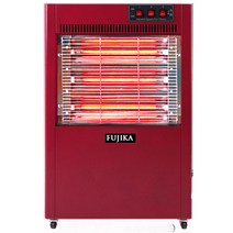 후지카 공업용 온풍기 사무실 산업용 업소용 히터 근적외선히터 3.0kw, 레드