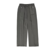 빈트릴(MODA outlet-대전) 남녀공용 에센셜 루즈핏 원턱 트랙팬츠 (챠콜 카키) BA221TP005-KH