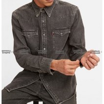 리바이스 리바이스 바스토우 웨스턴 셔츠 청 남방 흑청 85744-0038 ( 85744 0038 )