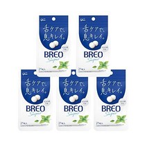 BREO (브레오) 에자키 글리코 브레오 슈퍼 타블렛 (클리어 민트) 17g x 5 개, 클리어민트_17 그램 (x 5)