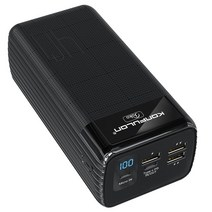 가성비 호환 LED C타입 입출력 보조베터리 양방향 고속충전 15W PD 외부 배터리 40000 mah, 01 without Cable