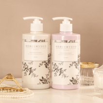 MERCURYDUO 프레그런스 샴푸 & 트리트먼트 세트 480ml×2, 기본