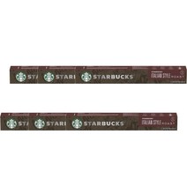 스타벅스 네스프레소 이탈리안 로스트 커피 파즈 10캡슐 Starbucks Nespresso Italian Roast Coffee Pods, 6팩