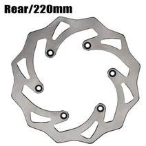 전방 후방 브레이크 디스크 로터 260220mm Husqvarna 용 KTM EXC EXCF SX SXF XC XCW XCF125 200 250 300 350 450 500 199, Rear