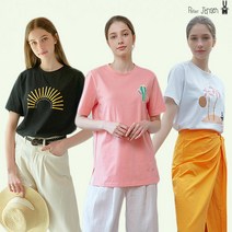 피터젠슨 여성 썸머 타임 에슬레져 그래픽 티셔츠 3종 택1