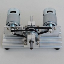 775 795 895 DC 모터 키트 12V 24V DC 이중 스핀들 모터 드라이브 타이밍 벨트 풀리 60 80 톱니 바퀴, 795 Motor - 80 Teeth