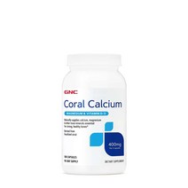 GNC 코랄 칼슘 400mg 180캡슐 지엔씨 산호 지앤씨, 개
