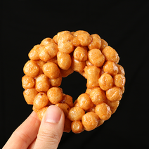푸릇푸릇 촉촉하고 부드러운 수제 도넛 오란다 강정 과자, 30g, 10개, 선물포장
