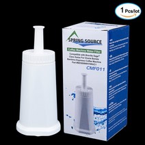 커피 머신 추출기 부품 악세사리 Barista & Bambino Espresso Coffee Machine 용 Breville Sage Claro 스위스와 호환되는 교체 워터 필터