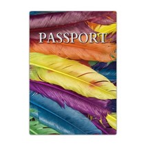 여권지갑 Passport Sleeve Pu Leather Wallet Pattern Secure Storage Case ID Cred-Card Business Card Ho