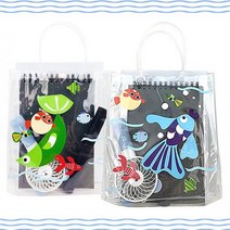 오렌지몰 비치백만들기 - 바닷 속 친구들 여성비치백 왕골가방