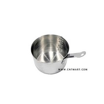 오리스타 스테인레스 계량 손잡이 샷잔 200ml, 단품