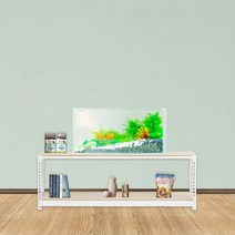 어항받침대 튼튼한 축양장 2단 900 x 300 x 330, 블랙