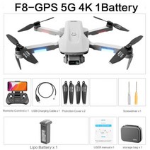 드론 입문용드론 촬영드론 F4 드론 GPS 4K 5G HD 기계식 짐벌 카메라 시스템 TF 카드 지원 안정적 거리 2k, 07 F8-4K-GPS 1B Bag