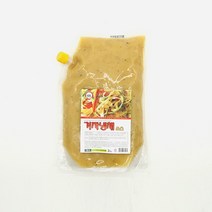 텃밭 냉장 겨자냉채 소스 2kg, 상세페이지 참조