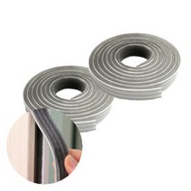 [SAVING] 문틈막이 넒음 모헤어 문풍지 (20mmX2M) 창문틀 현관문 방문 먼지차단 충격방지 난방온도유지 효과, 4개