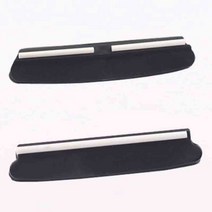 전동칼갈이 숯돌 15 도 앵글 나이프 샤프너 2 개 고정 그라인딩 보조 도구 보정 홀더 A & B, 01 Black