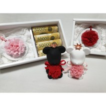 만지작오너먼트 카네이션 화이트 베어브릭 석고방향제 용돈박스 리필향 종이가방포함 풀패키지, 용돈박스 화이트 베어브릭 + 민트, 차량용, 레몬 라벤더