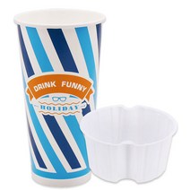 22온스 음료컵+콜팝속컵 1000개 세트 콜팝용기 콜팝컵, 없음, 22온스 음료컵+콜팝속컵 각 1000개