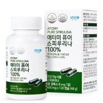 애터미 퓨어 스피루리나 100%, 119정, 4개