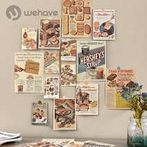 WEHAVE 인테리어 그림엽서 포토 사진 도시 일러스트 캘리그라피 영화 고흐 마티스 모네 피카소 명화 소품 세트, 인테리어 엽서 40, 1세트