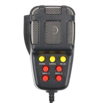 메가폰 마이크 PA 시스템 비상 증폭기 후터 스피커 시끄러운 자동차 경적 12V 100W 경고 경보 경찰 사이렌, 한개옵션0