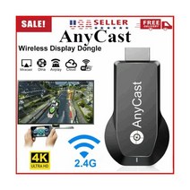 4K AnyCast 1080P HDMI 무선 어댑터 WiFi 디스플레이스크린 Mirroring Receiver