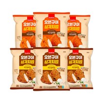 굽네 오븐구이 삼각치밥 300g 2종 혼합 6봉 (치즈갈비맛3 치즈김치맛3), 6봉(1봉당 3개입), 6개