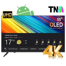 TNM 55인치TV UHD LED 구글 스마트 TV TNM-5500KQS 넷플릭스 유튜브 구글스토어 방문설치, 스탠드형