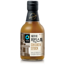 청정원 쉐프의 치킨스톡, 340g, 5개