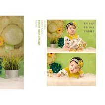 셀프촬영 100일 아기 본아트 컨셉 돌 50일 스냅사진 성장앨범, 약 백일, 나-625