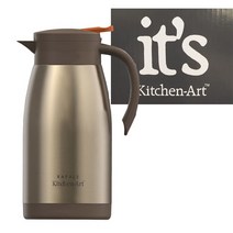 키친아트 골드스테인레스 보온포트 1L 보온주전자 물병 포트 보온병 보냉병, 상품선택