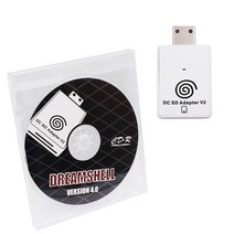 DC 콘솔 용 Sega Dreamcast 용 SD TF 카드 리더 어댑터 및 Dreamshell Boot Loader Converter 액세서리와 함께 CD