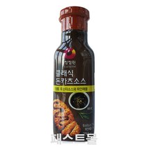 청정원 클래식 돈카츠 소스 250g, 청정원 클래식돈카츠소스250g