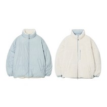 스파오 SPAO 양면 패딩 점퍼 리버서블 푸퍼 SPJDC4VC14 LIGHT BLUE